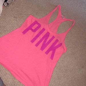 Cute sequin pink tank